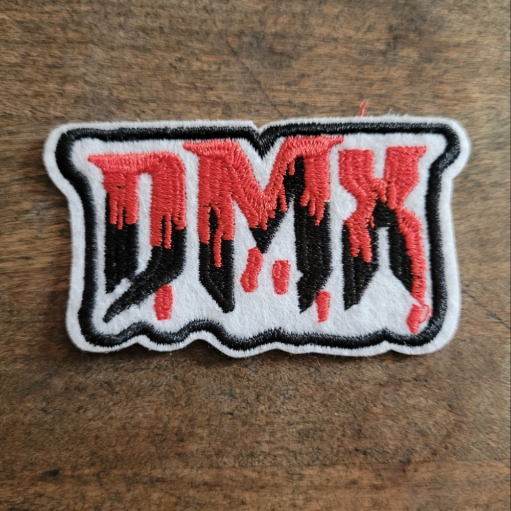 DMX 90s Rap Hip-hop Embroidered Iron on Patch